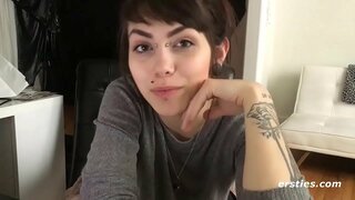 недроченная любительская мастурбация